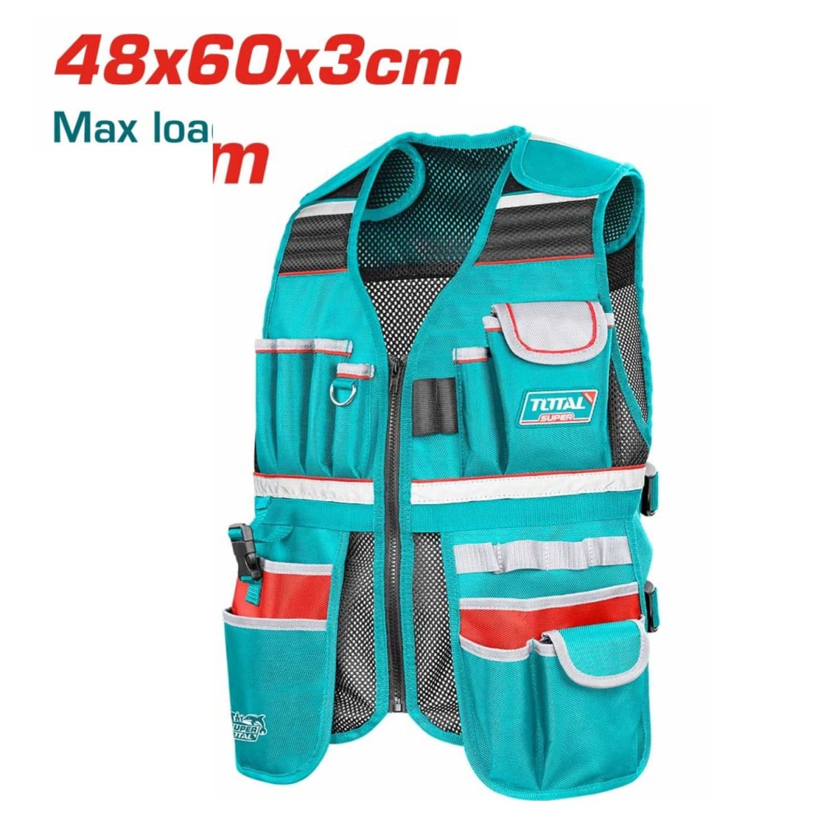 COMBO CHALECO + PORTA HERRAMIENTAS + MALETIN Y MOCHILA TOTAL6