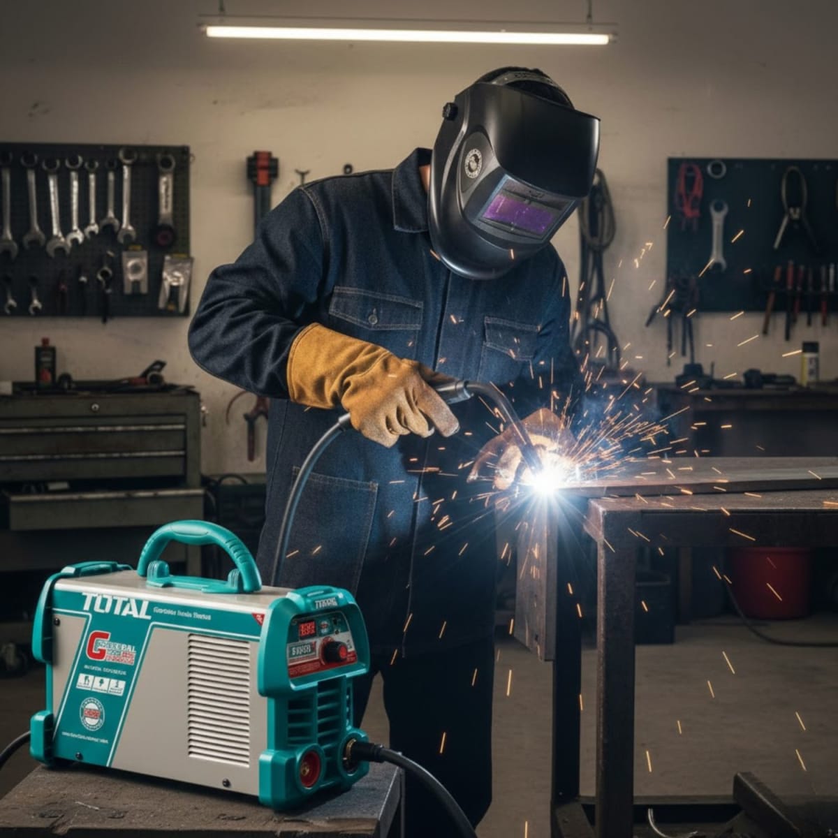 Soldadora Inverter LCD MMA 15-130A Total3