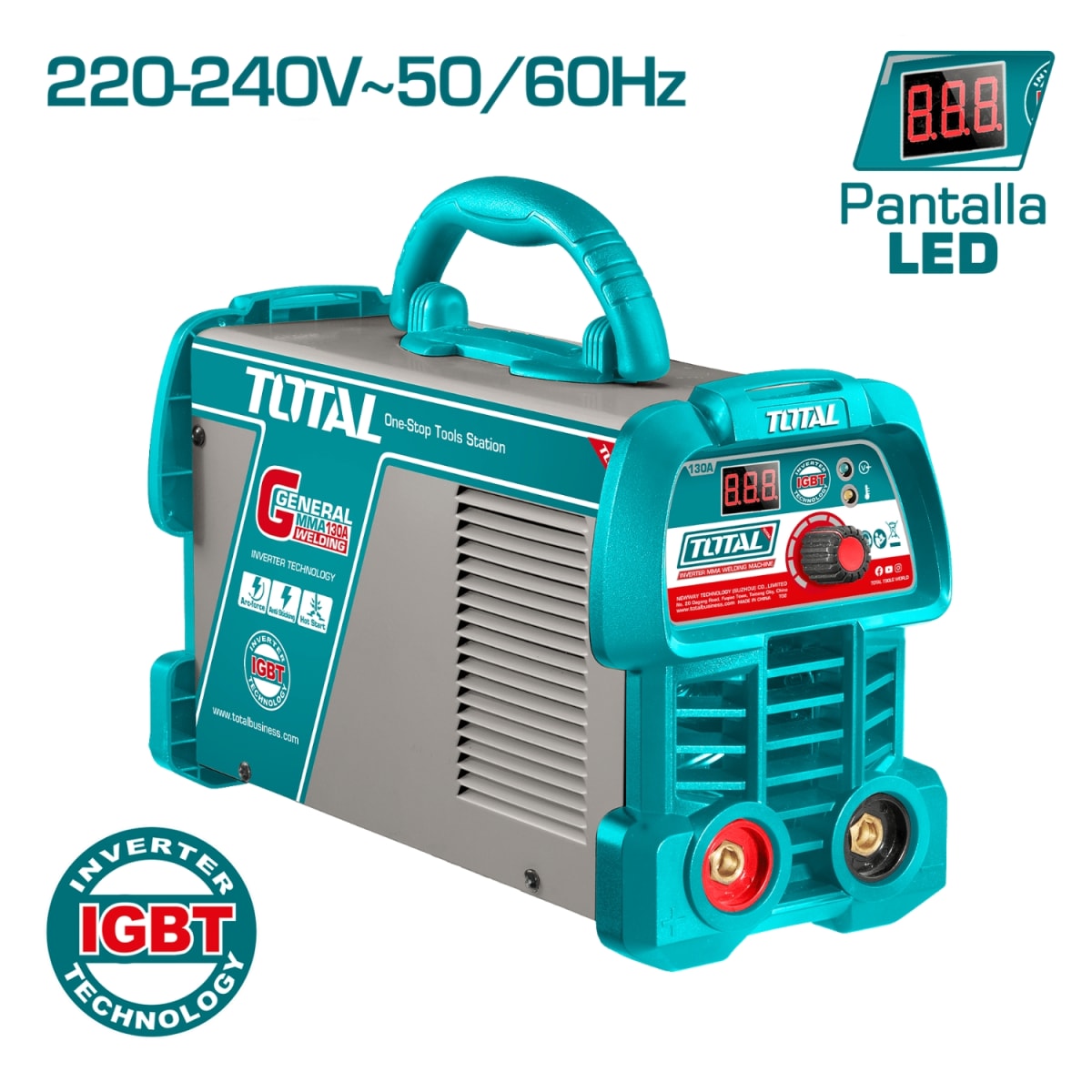 Soldadora Inverter LCD MMA 15-130A Total5