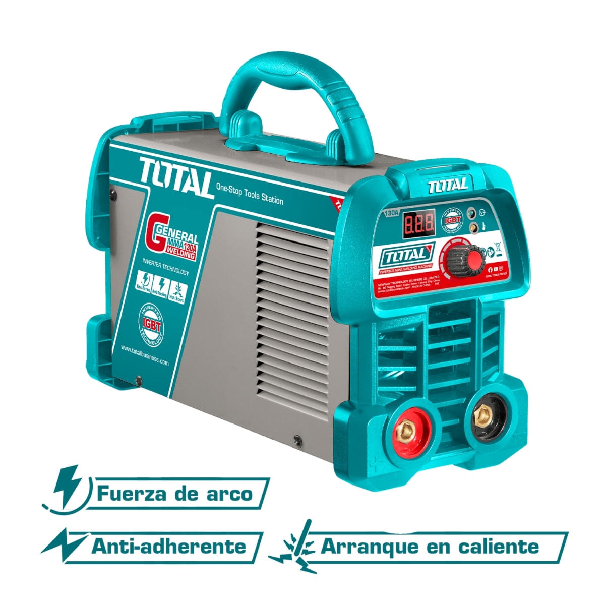 Soldadora Inverter LCD MMA 15-130A Total6