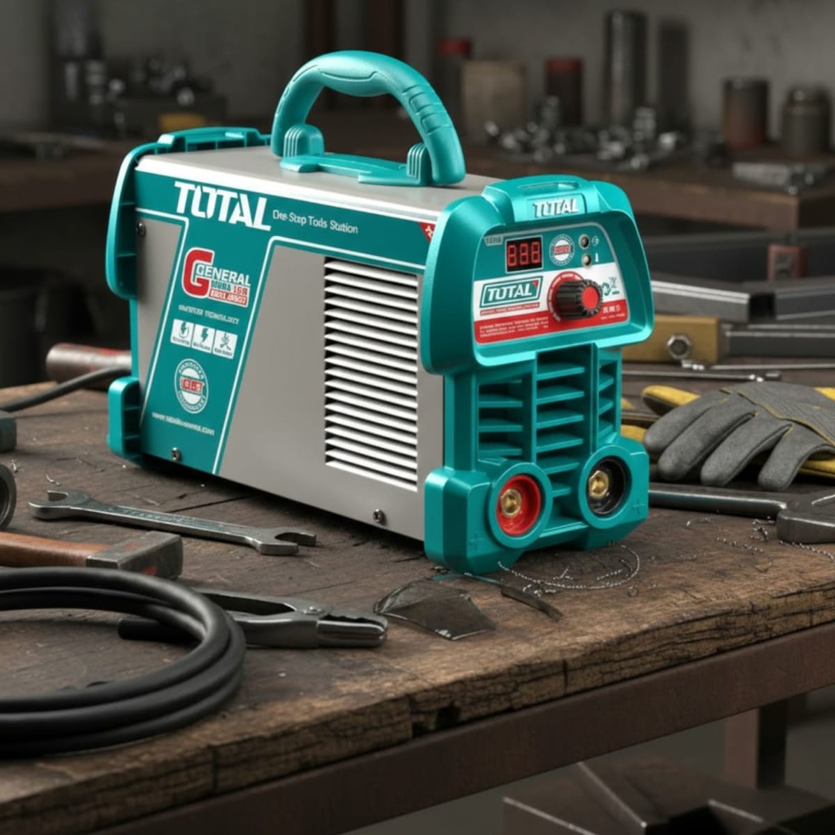 Soldadora Inverter LCD MMA 15-130A Total2