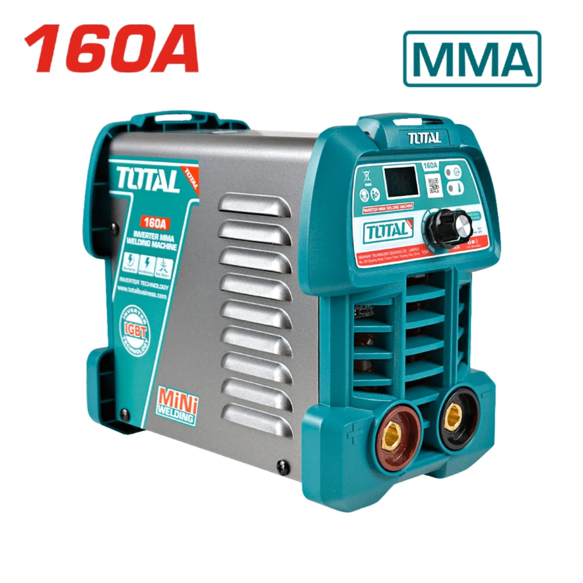 Soldadora Inverter LCD MMA 15-160A mini Total2