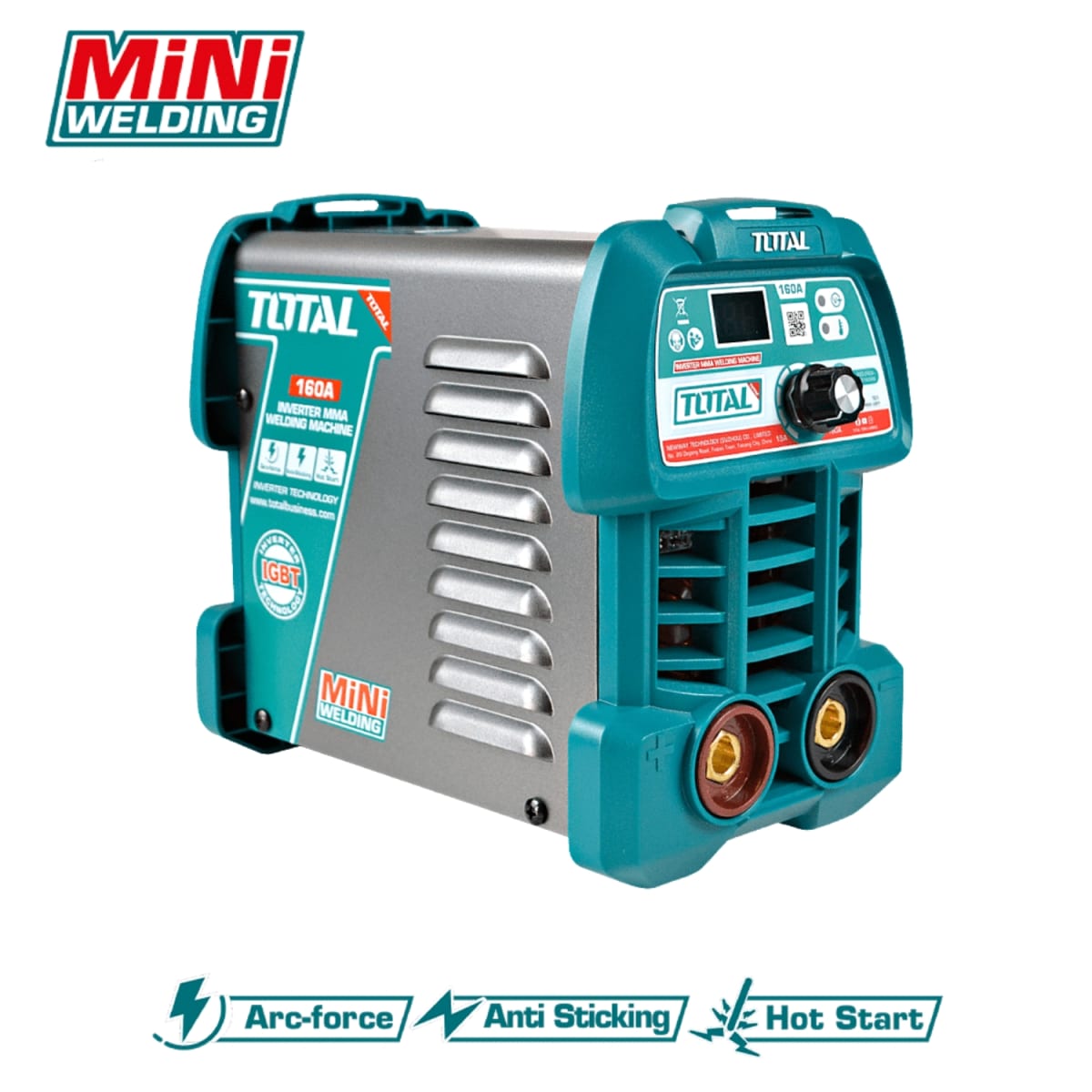 Soldadora Inverter LCD MMA 15-160A mini Total4