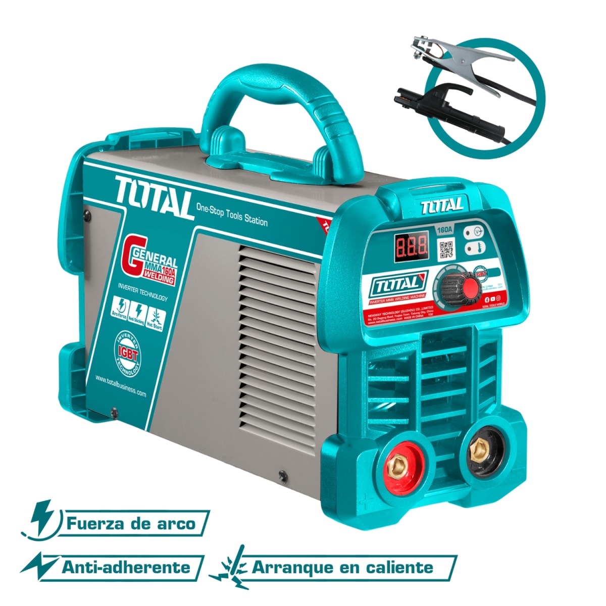 Soldadora Inverter LCD MMA 15-160A Total4