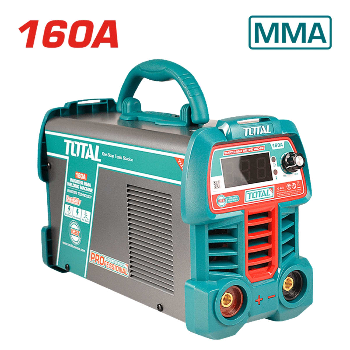Soldadora Inverter MMA 15-160A LCD Total2