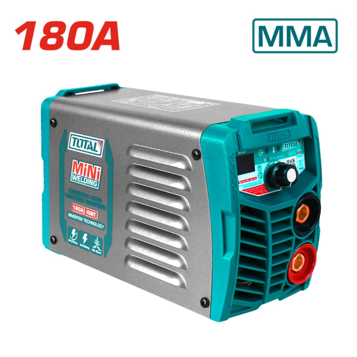 Soldadora Inverter MMA 15-180A LCD mini Total2
