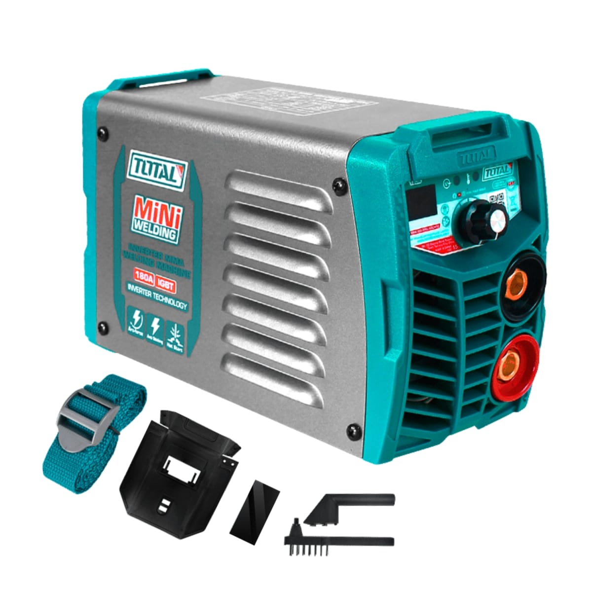 Soldadora Inverter MMA 15-180A LCD mini Total1