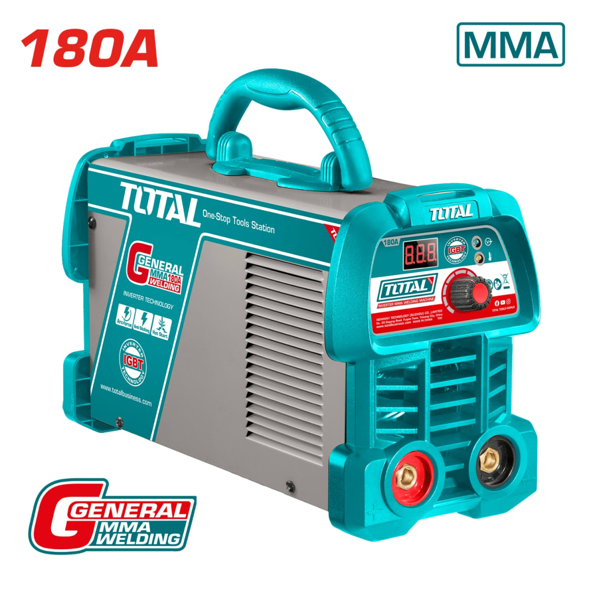 Soldadora Inverter LCD MMA 15-180A Total2