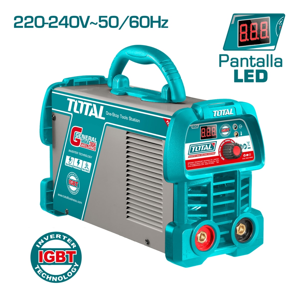 Soldadora Inverter LCD MMA 15-180A Total3