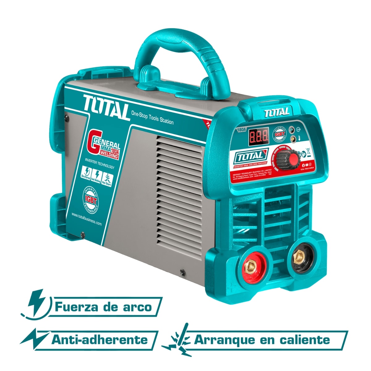 Soldadora Inverter LCD MMA 15-180A Total4