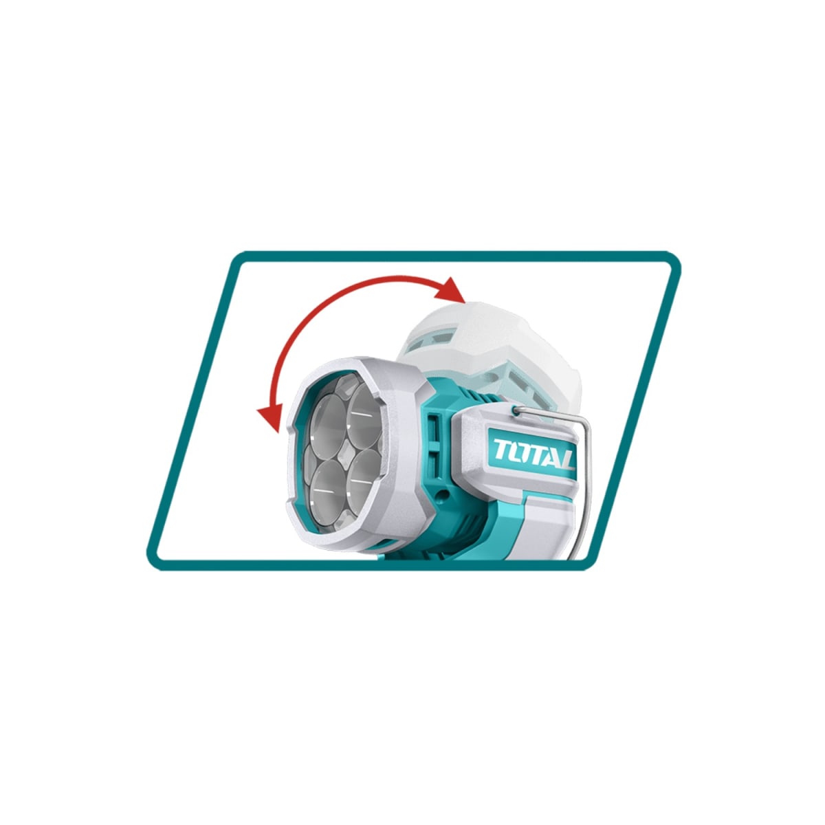 Linterna de trabajo LED 20v 200 Lm Total5