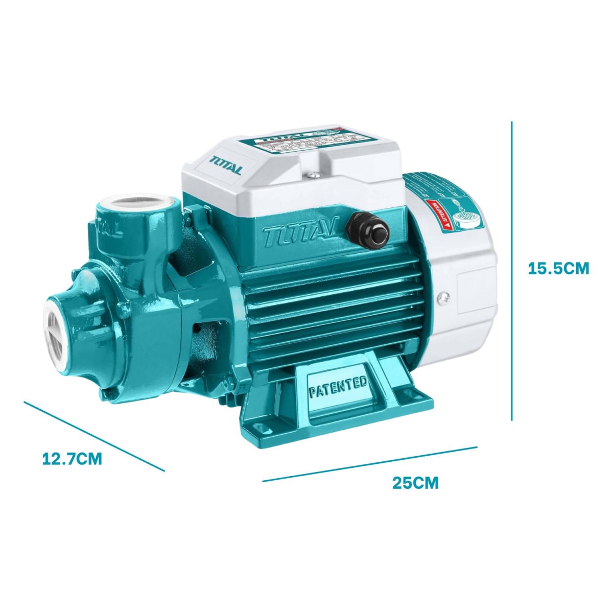 Bomba periferica 750w 1 Hp Total2