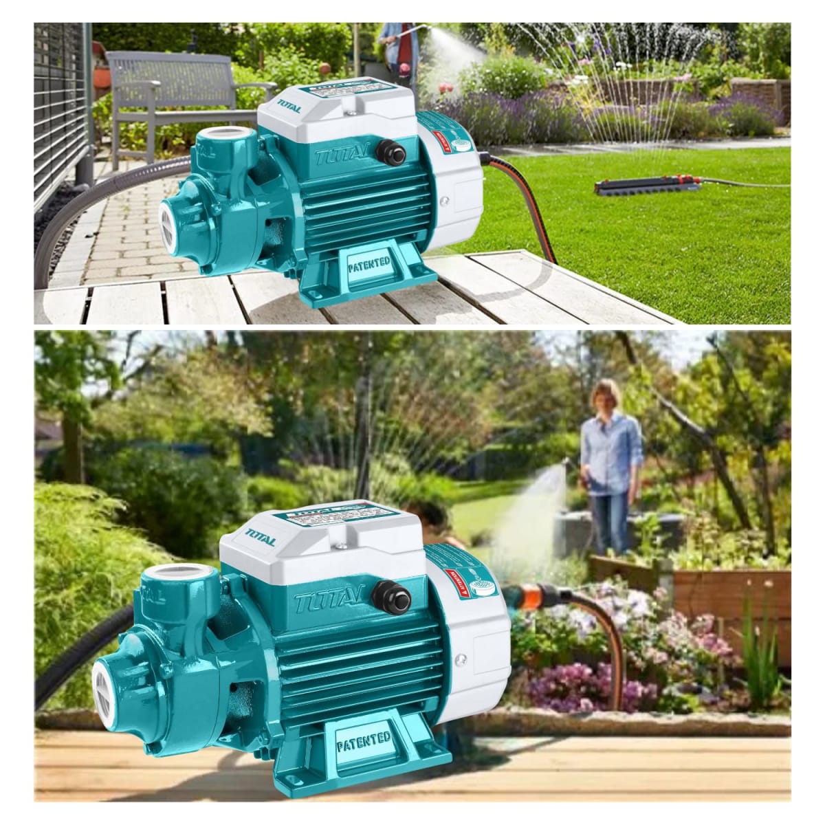 Bomba periferica 750w 1 Hp Total3