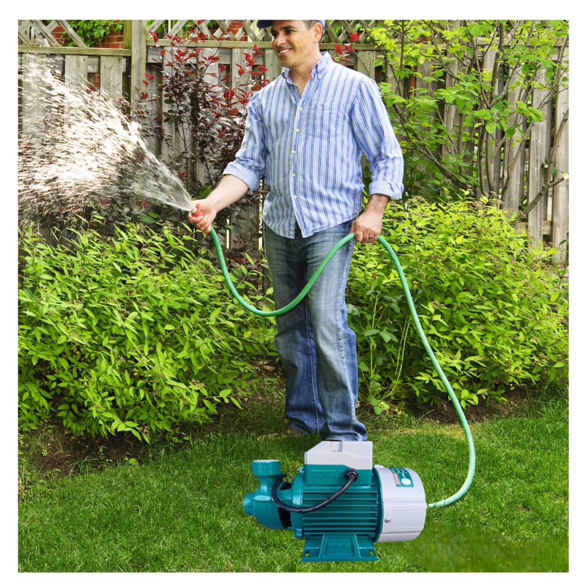 Bomba periferica 750w 1 Hp Total4