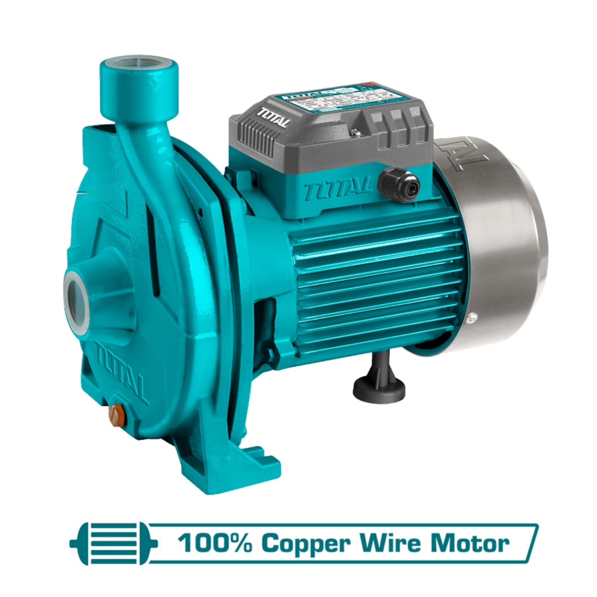 Bomba de Agua Centrífuga 375w (0.5HP) 1x1 Total4