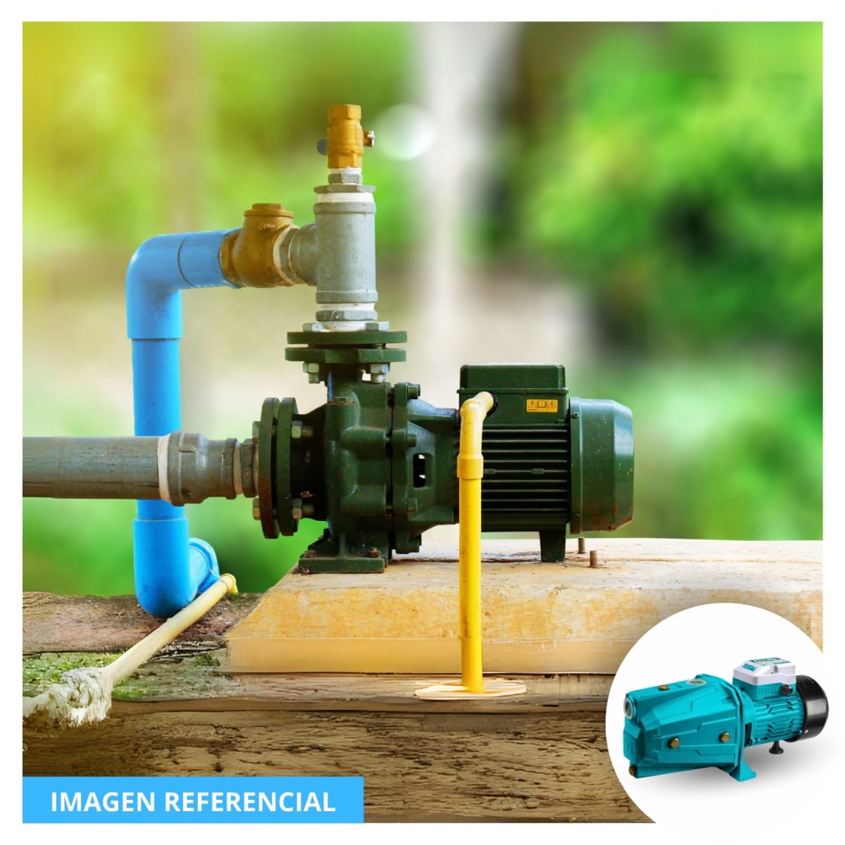 Bomba de agua 1 HP 1x1 Total4
