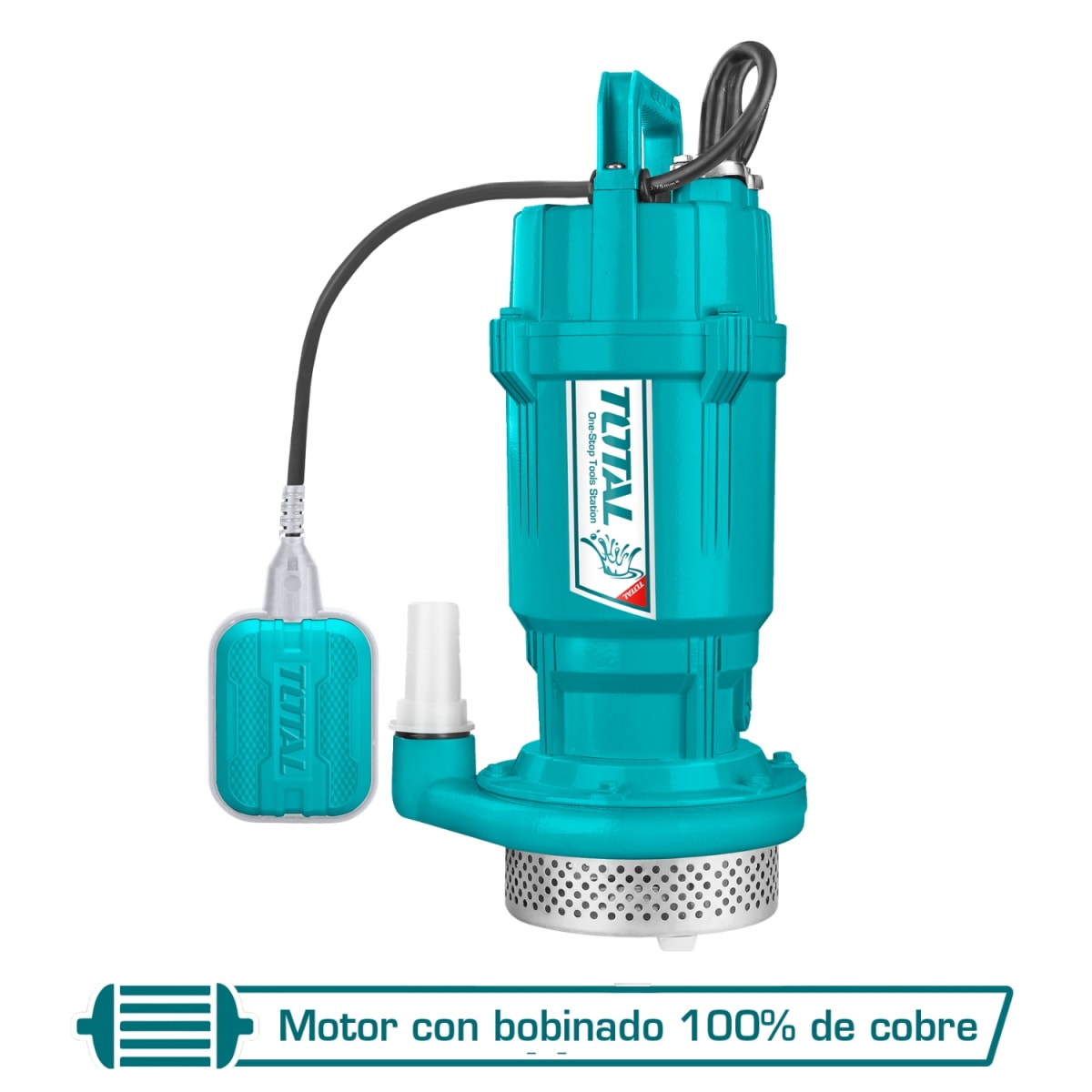 Bomba de Agua Sumergible p/ Agua Residuales 750w (1.0HP) 1