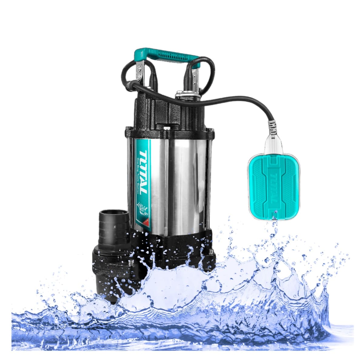 Bomba sumergible 1100w de acero inoxidable Total3