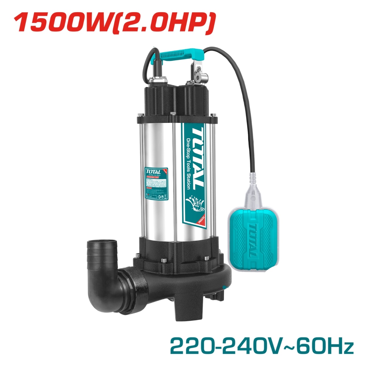 Bomba de Agua Sumergible 1500w (2.0HP) 2