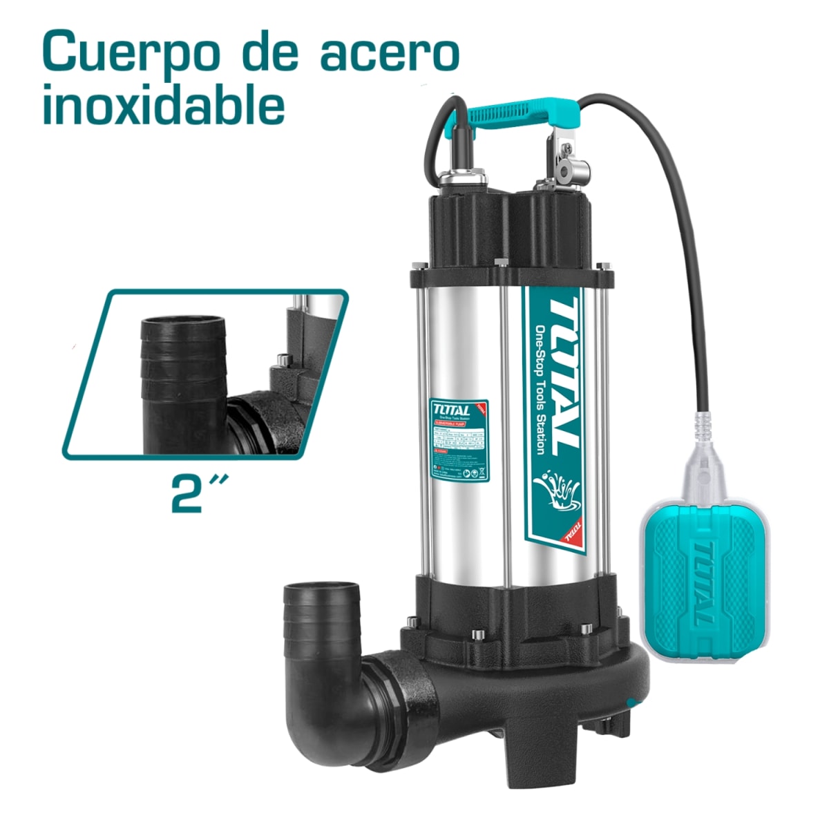 Bomba de Agua Sumergible 1500w (2.0HP) 2