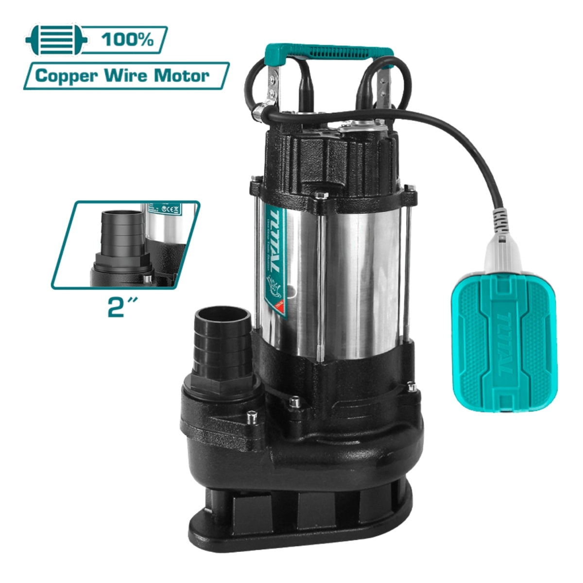 Bomba de Agua Sumergible 750w (1.0HP) 2