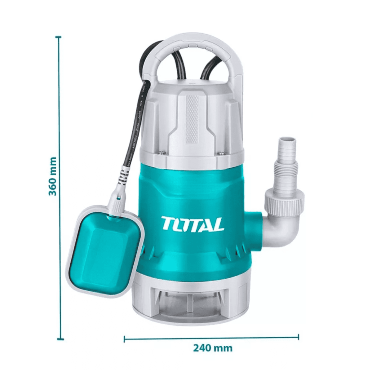Bomba sumergible 750w 1HP Total2