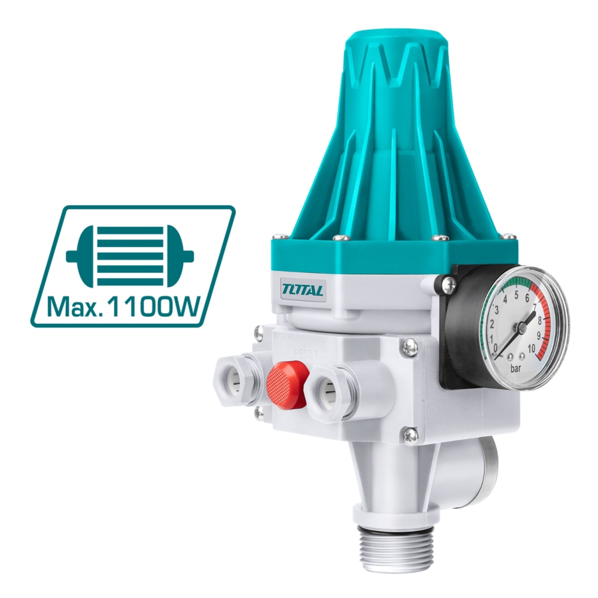 Switch controlador de bomba automático 1.5 - 10bar 10a de 1 pulgada B Total3