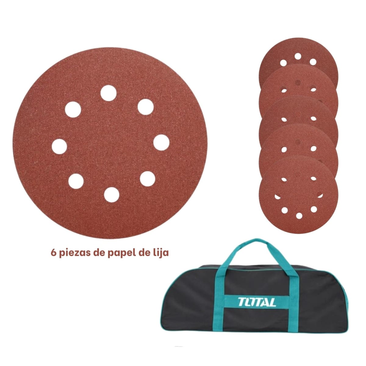 Combo lijadora de pared y techo 1050w + Sopladora y aspiradora 400w Total5