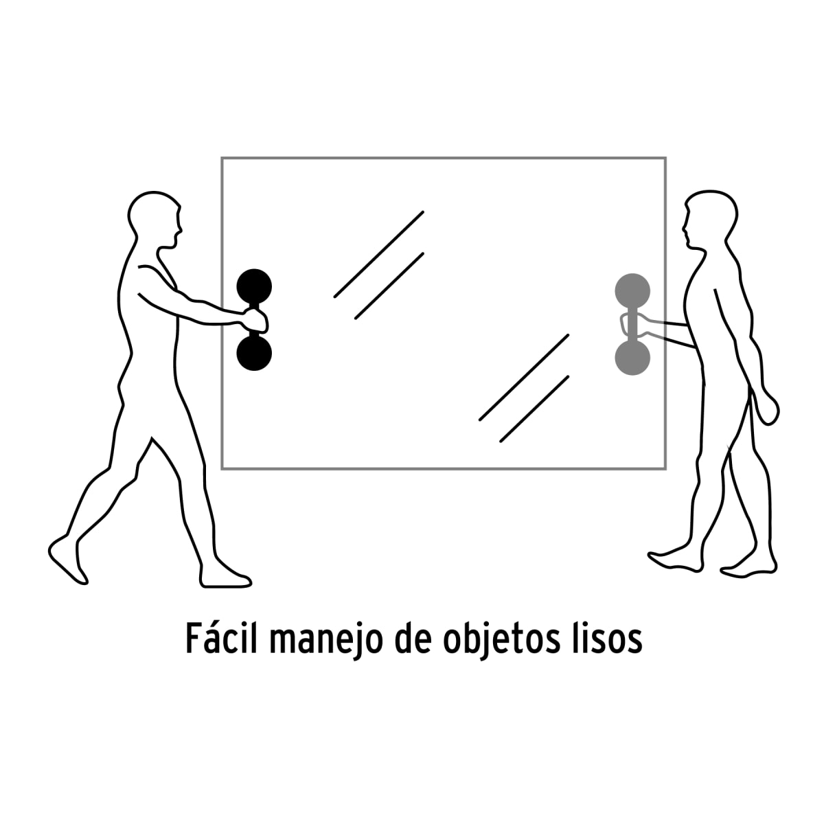 Ventosa de aluminio para vidrio 2 copas de succión Truper4