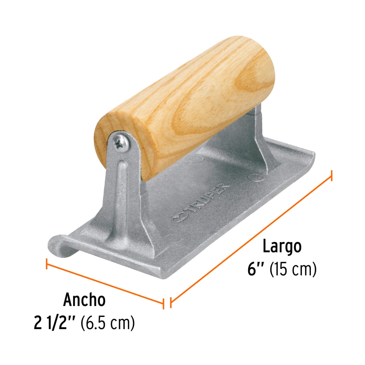 Gruña canto 11 x 5'' aluminio. truper3
