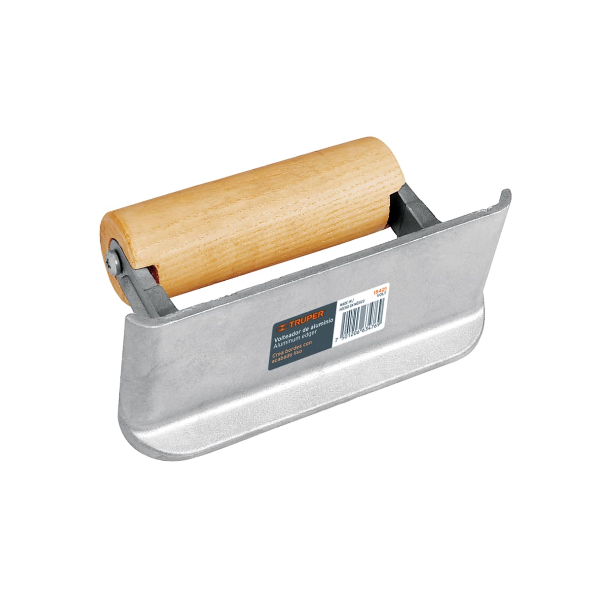 Gruña canto 11 x 5'' aluminio. truper1