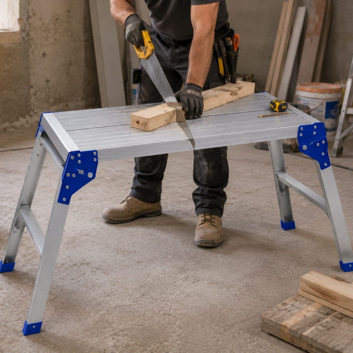 Mesa Plegable Multifun 150Kg  1150X425x510mm  WADFOW4