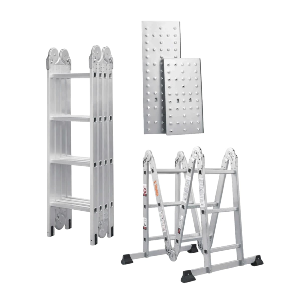 Combo Escalera Multiposición + Taladro 600w + Amoladora 850 Truper3
