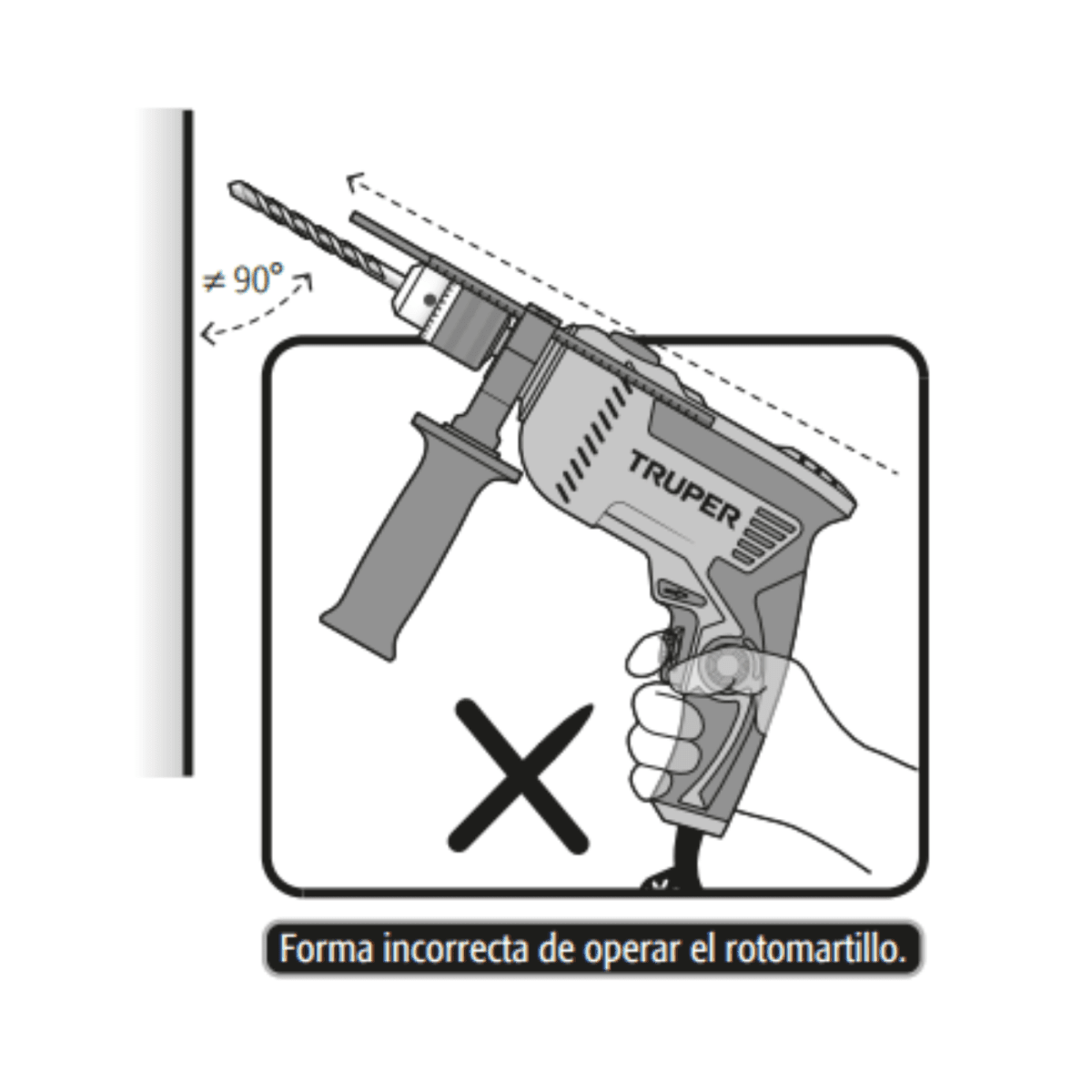 Taladro 600W Truper + Amoladora 4 1/2