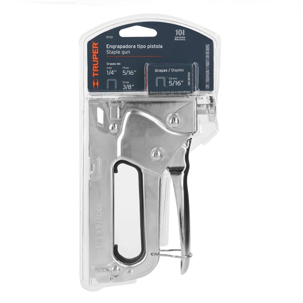 Engrapadora ET-21 para tapizar Incluye 200 Grapas Truper1