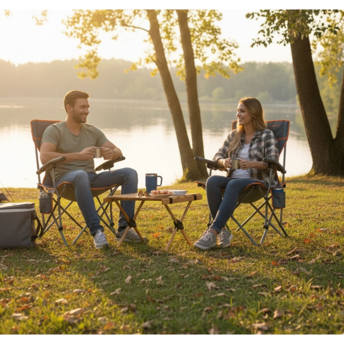 Combo 2 sillas plegables y 1 hielera Truper7