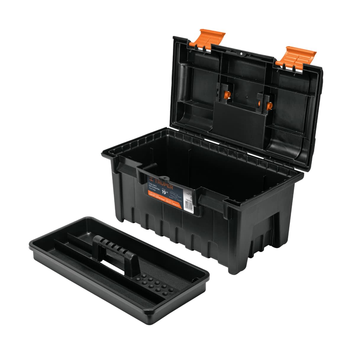 Combo Taladro Percutor 600w + Caja de Herramienta 19'' + Organizador Truper14