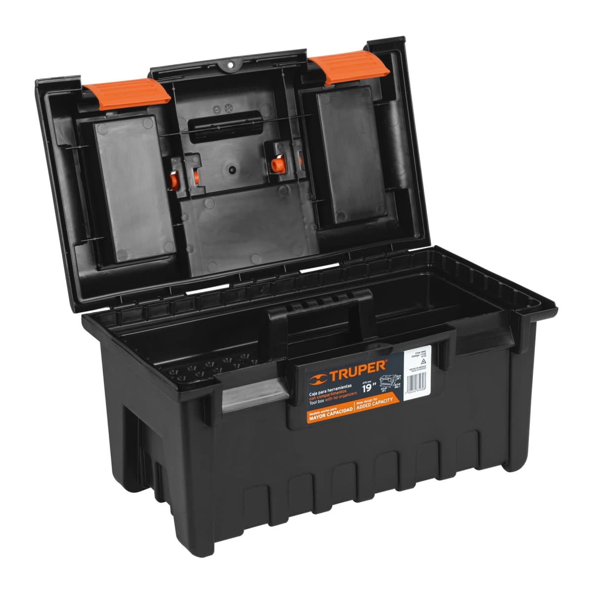 Taladro Percutor + Caja de herramientas 19