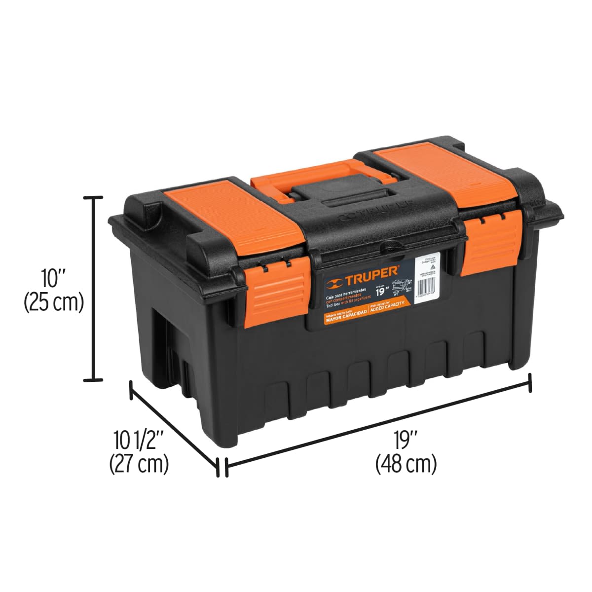 Taladro Percutor + Caja de herramientas 19
