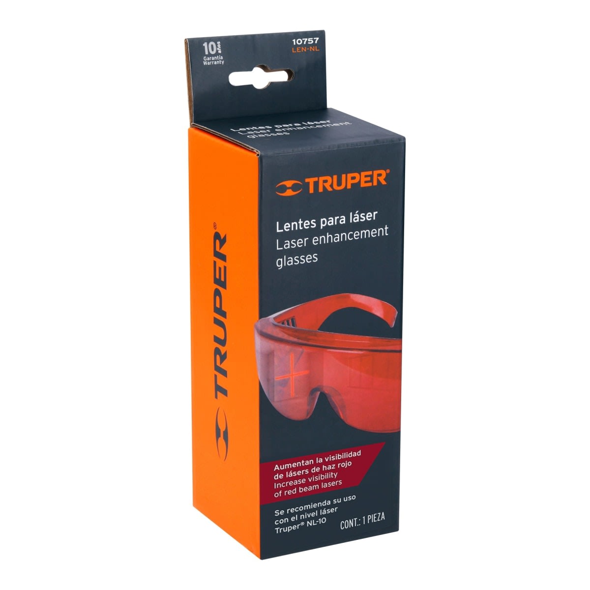 Nivel laser10m + Medidor Laser100m + Tripode + Lentes Truper20