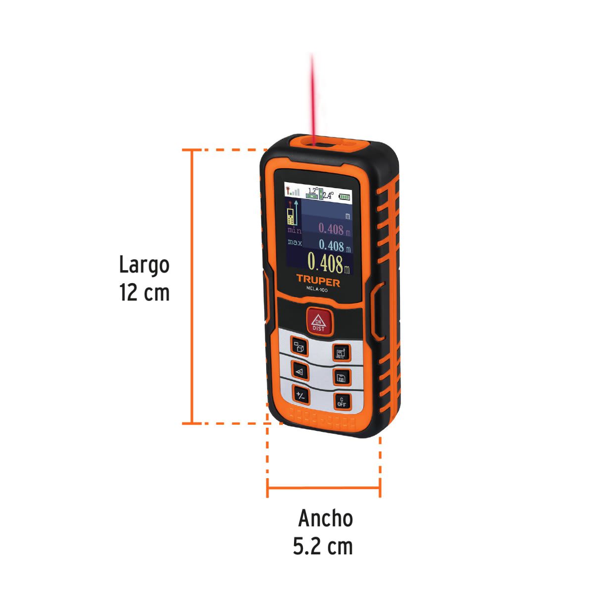 Cortador de mayolica 60cm + Medidor100m + Nivel Laser Truper8