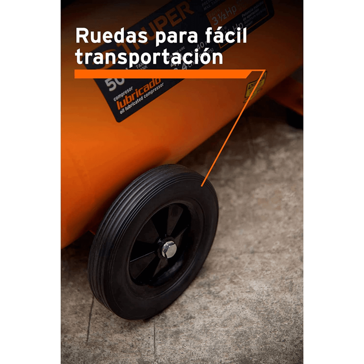 Hidrolavadora a Gasolina Truper + Compresora 50 litros Truper + Aspiradora 30L Ingco8