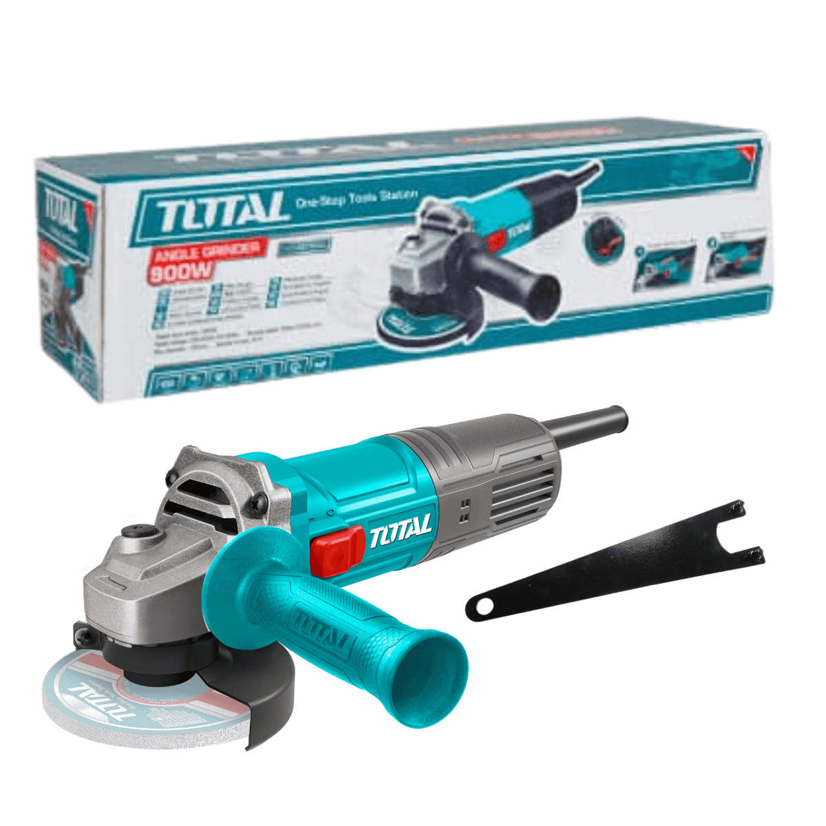 Rotomartillo SDS Plus 1500w + Amoladora 900w Total10