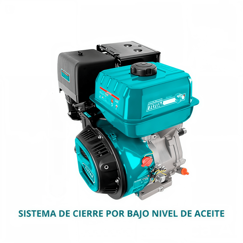 Motor gasolinero 13Hp 4 tiempos Industrial Total2