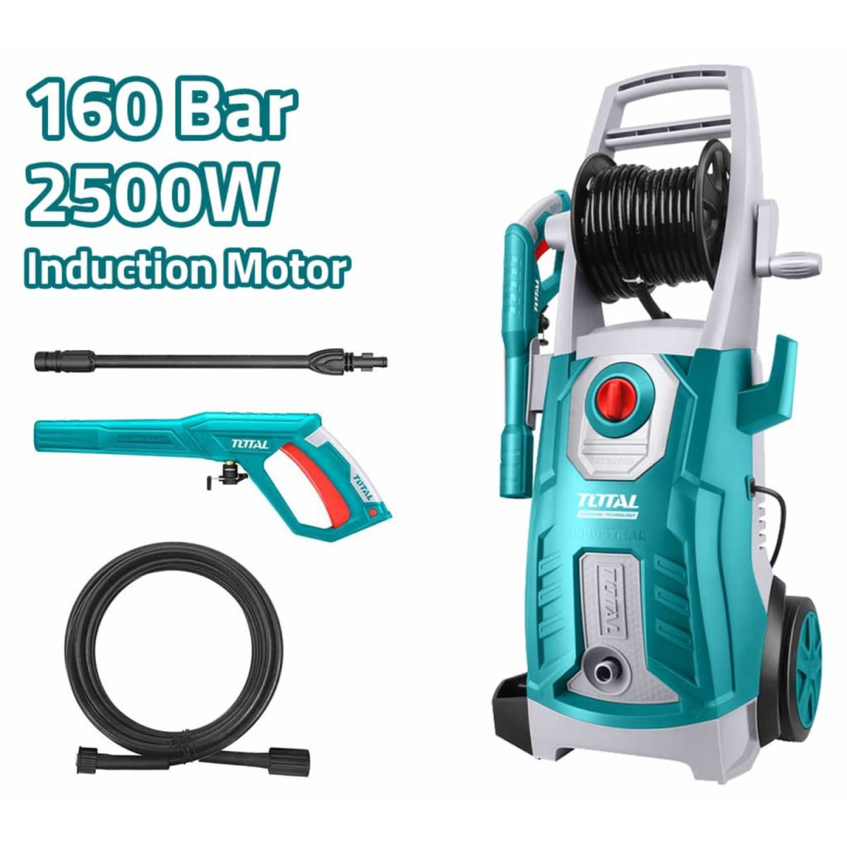 Hidrolavadora 2500w + Aspiradora 30 litros Total5