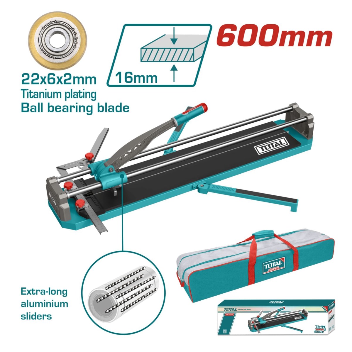 Cortador de Mayolica 60cm Pesada + Ventosa Vibradora 50kg 20v Total2