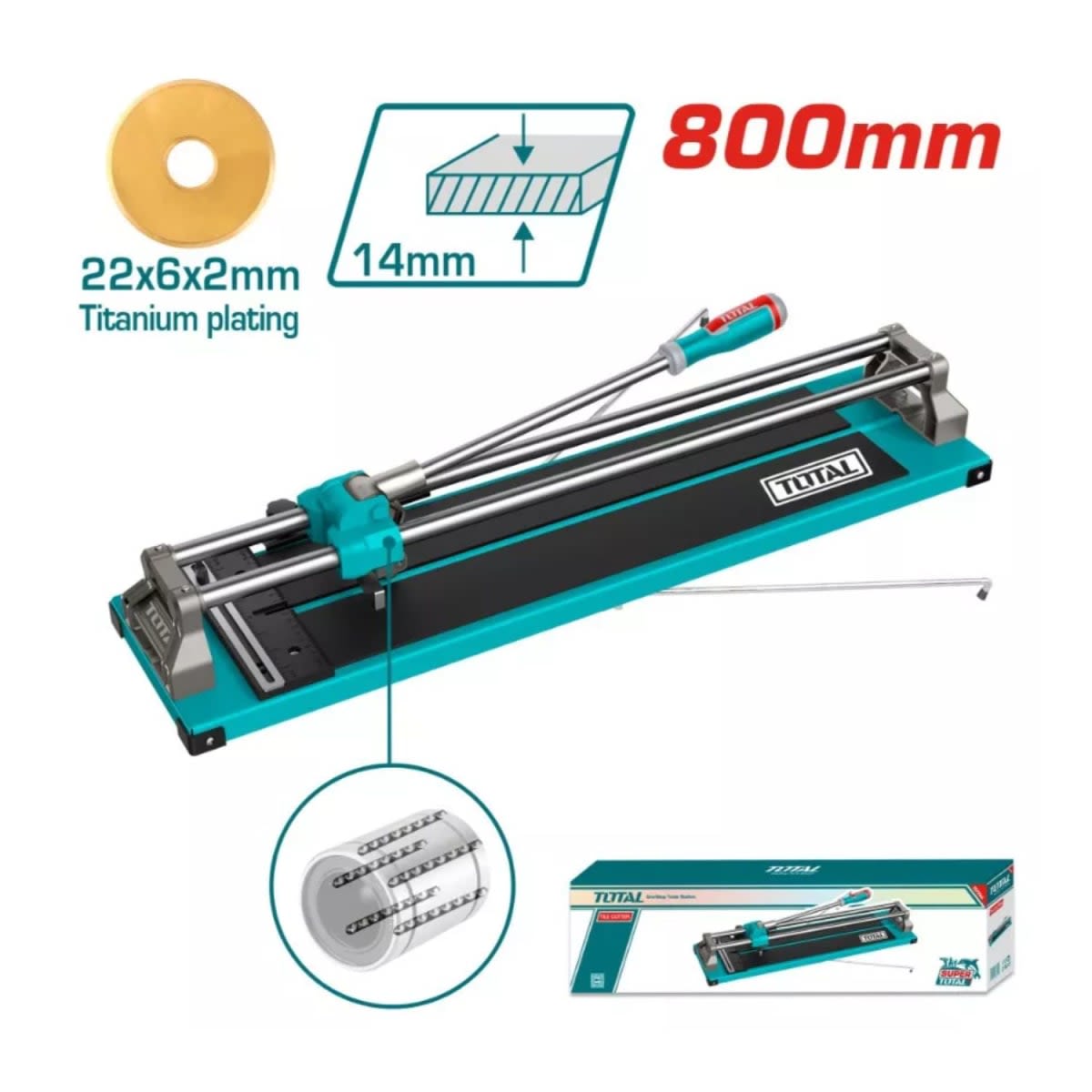 Cortador de Mayolica 80cm + Ventosa Vibradora 50kg 20v Total2