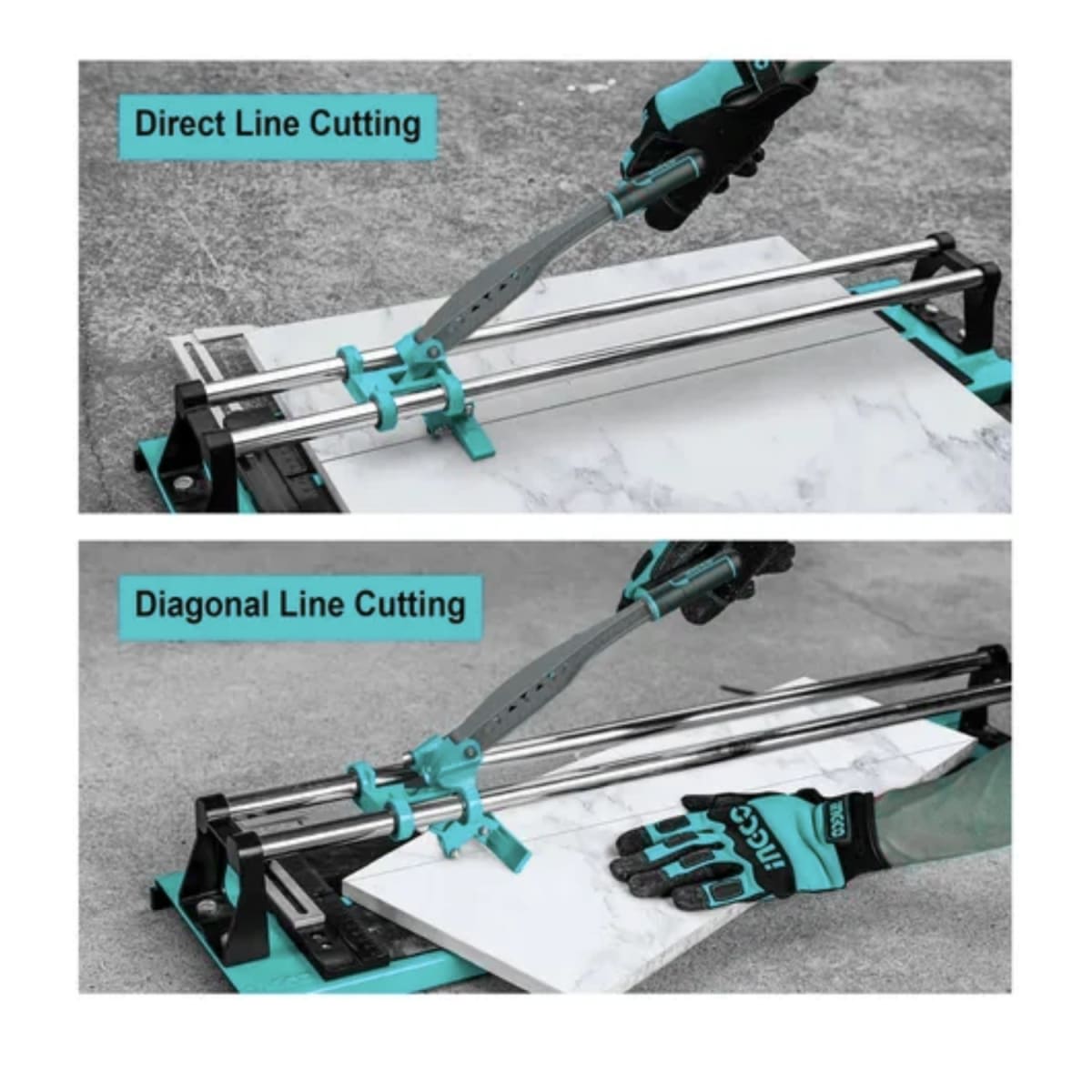 Cortador de Mayolica 120cm + Vibrador de Mayolica 50kg 20v Total7