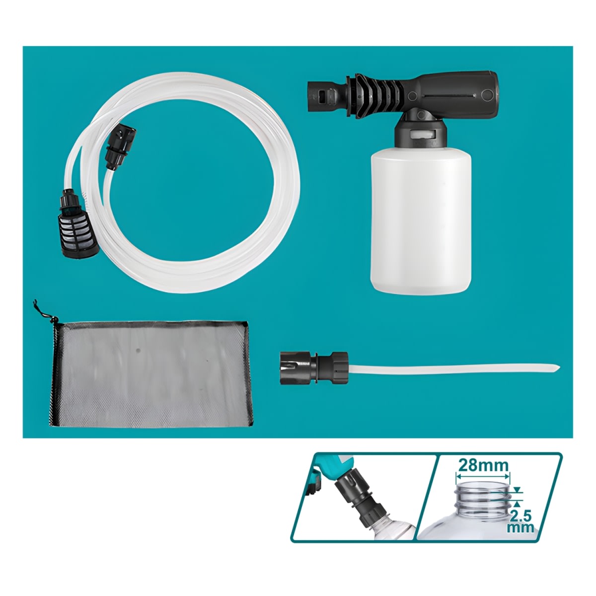Hidrolavadora Inalámbrica + 1bat 2ah + 1 cargador 20v Total6
