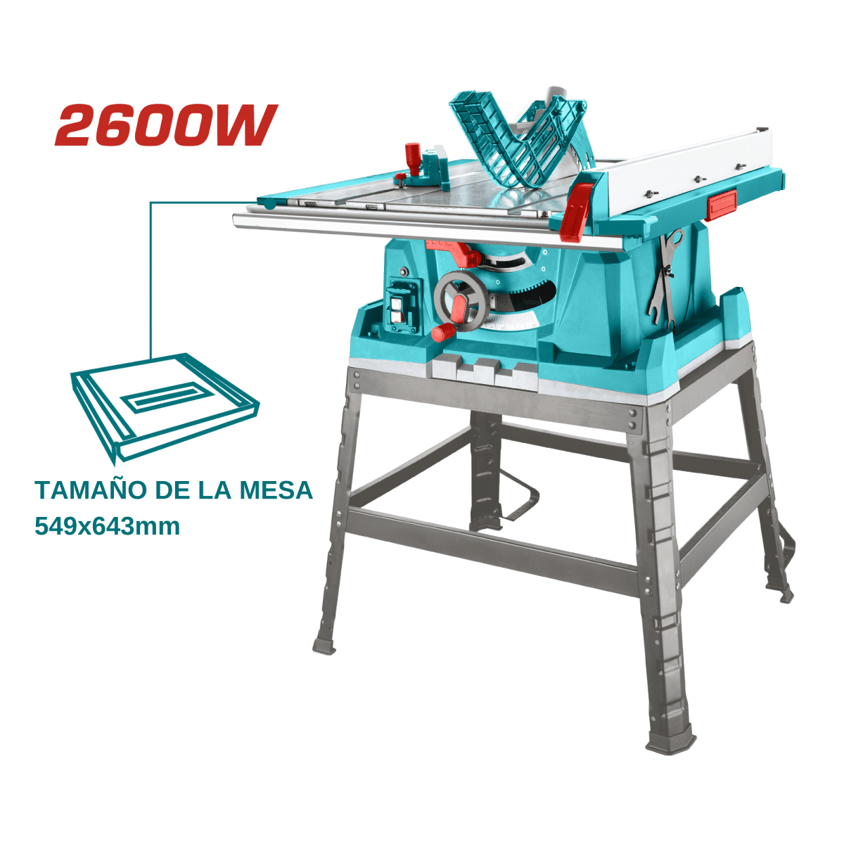 Sierra ingleteadora 1800w 10